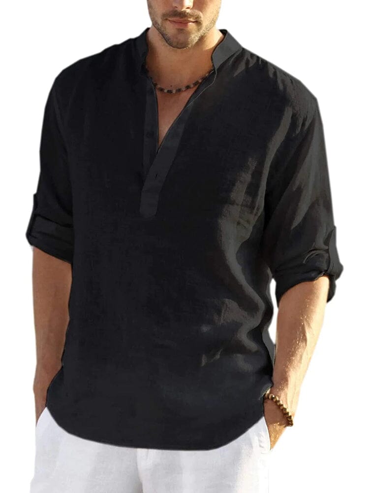 Bastien | Chemise en coton lin pour homme