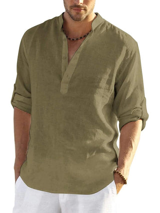 Bastien | Chemise en coton lin pour homme
