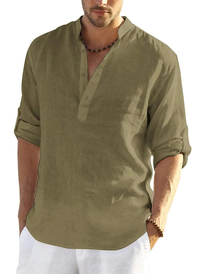 Bastien | Chemise en coton lin pour homme