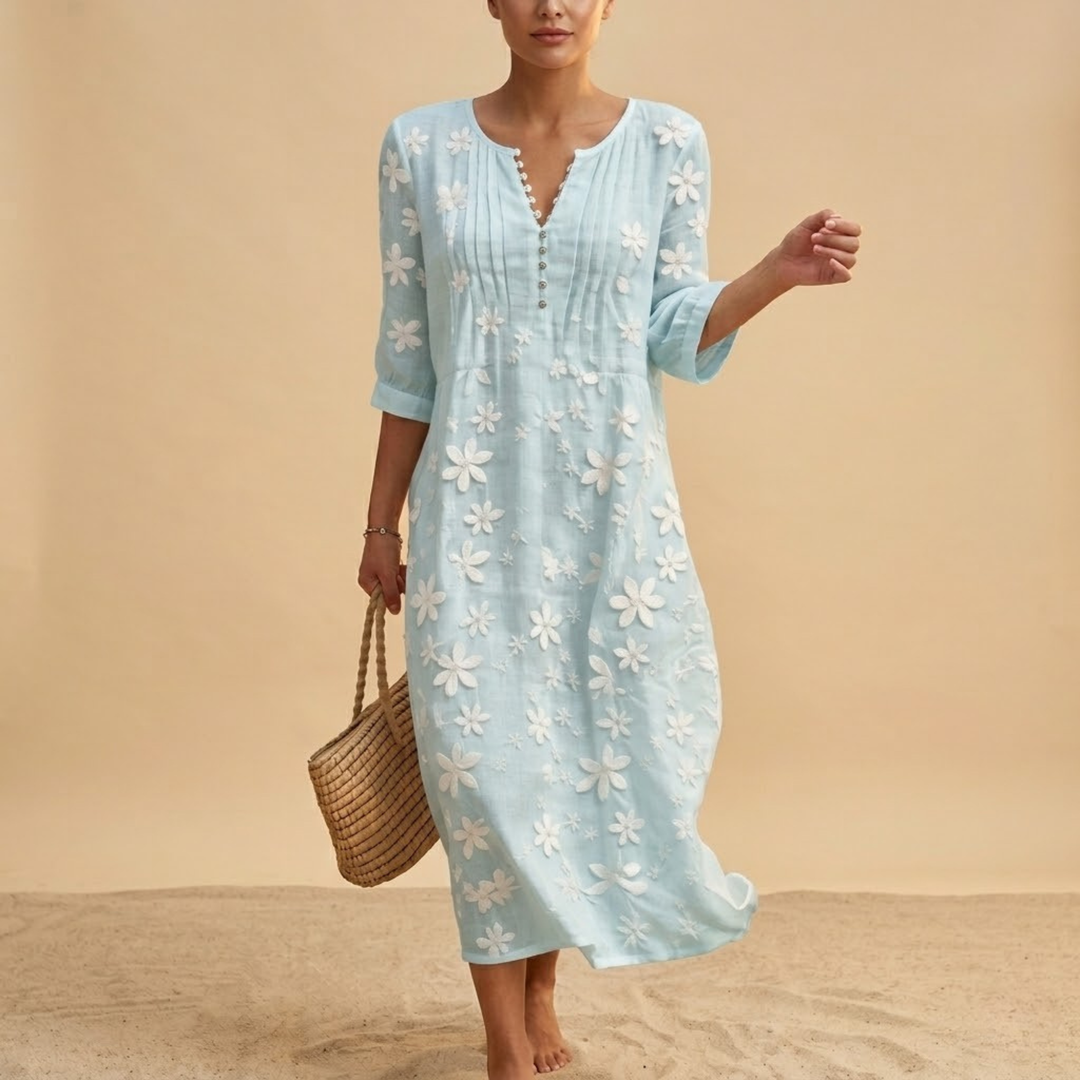 Lucie | Robe imprimée décontractée pour femme