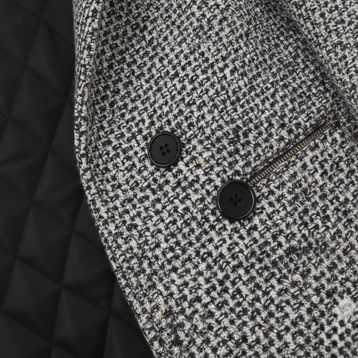 Nina™ | Veste en laine premium — élégance et chaleur pour l’hiver.