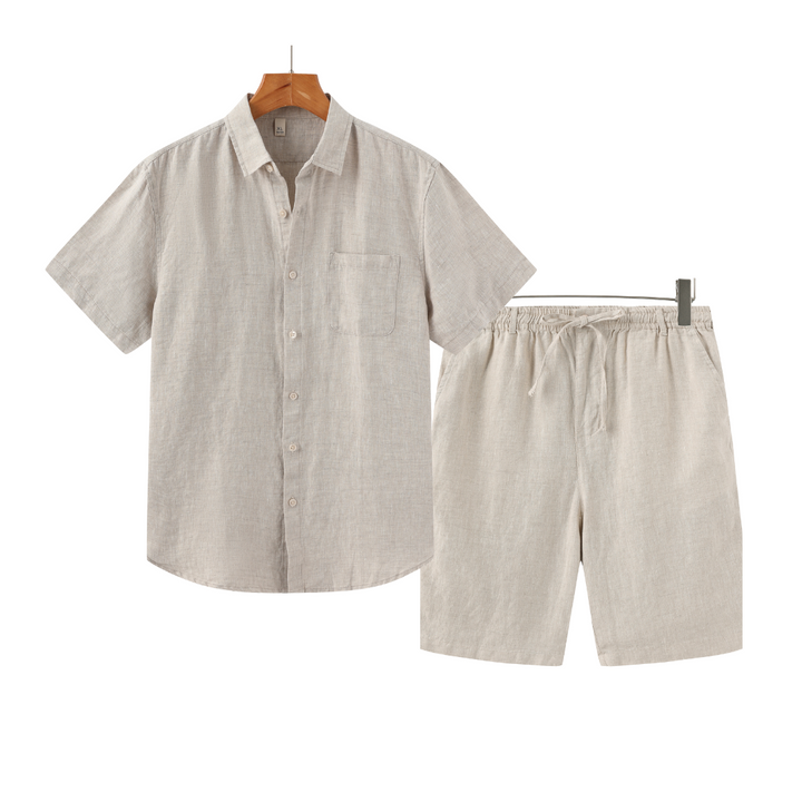 Arnaud | Combo Lin Pantalon Court