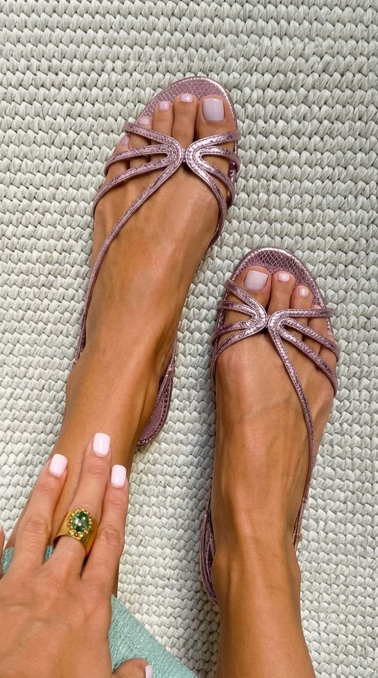 Emma | Sandales Dorées Élégance Estivale