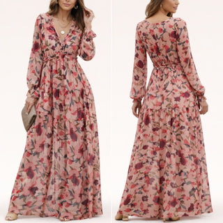 Liva – Robe fleurie intemporelle à coupe flatteuse 🌸