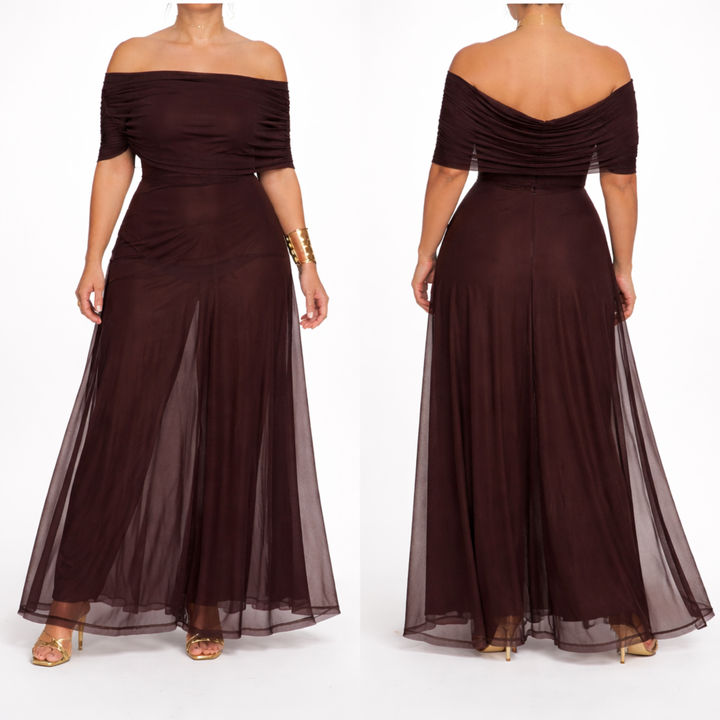 GIORGINA · Robe longue fluide au design élégant