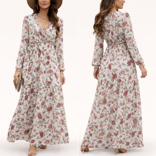 Liva – Robe fleurie intemporelle à coupe flatteuse 🌸
