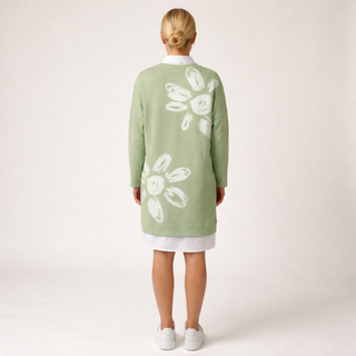 Alice Robe Sweatshirt Col Rond Imprimé Patchwork