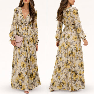 Liva – Robe fleurie intemporelle à coupe flatteuse 🌸