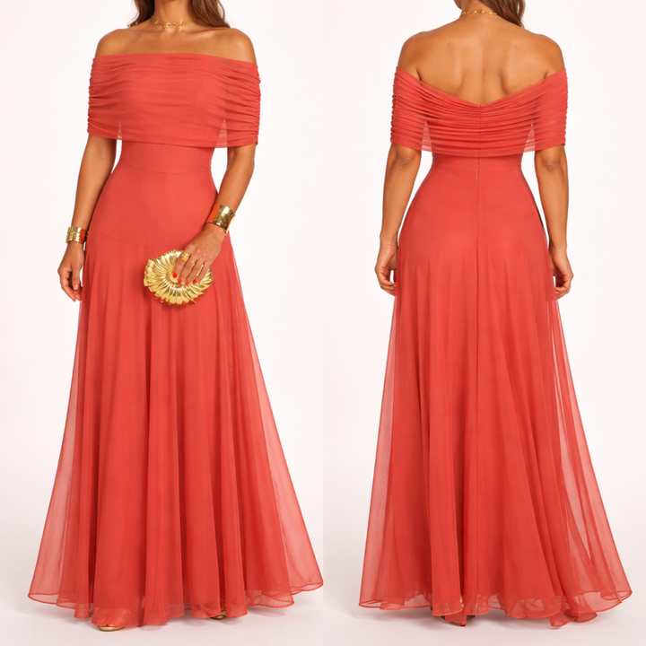 GIORGINA · Robe longue fluide au design élégant