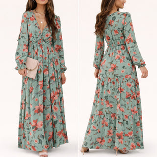 Liva – Robe fleurie intemporelle à coupe flatteuse 🌸