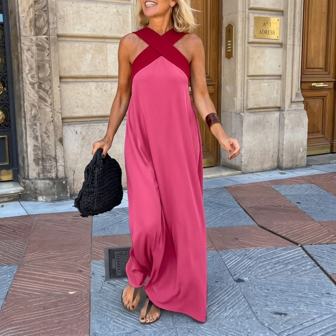 NOÉMIE | ROBE AVEC COUPE CROISÉE
