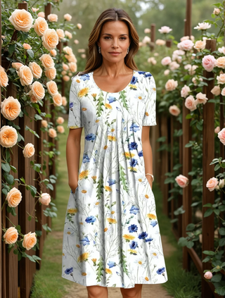 MARIANNE | ROBE ÉLÉGANTE AVEC COUVERTURE DU VENTRE