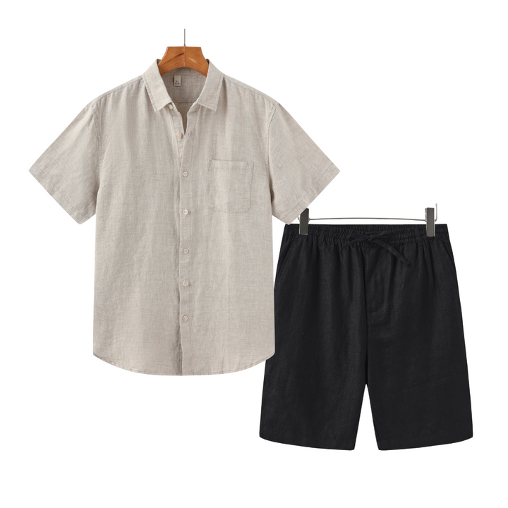 Arnaud | Combo Lin Pantalon Court