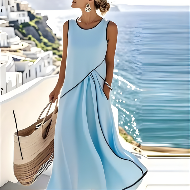 Babette ™ Robe d'Été Rayée