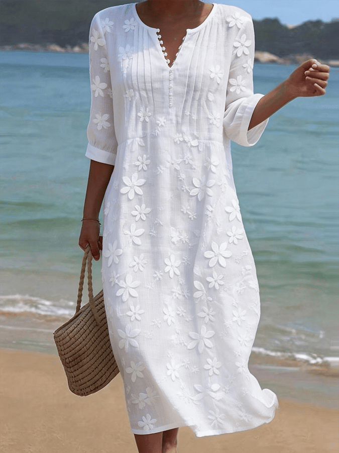 Lucie | Robe imprimée décontractée pour femme
