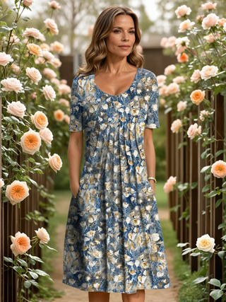 MARIANNE | ROBE ÉLÉGANTE AVEC COUVERTURE DU VENTRE