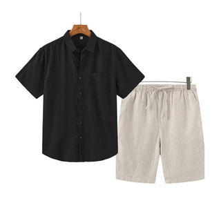 Arnaud | Combo Lin Pantalon Court