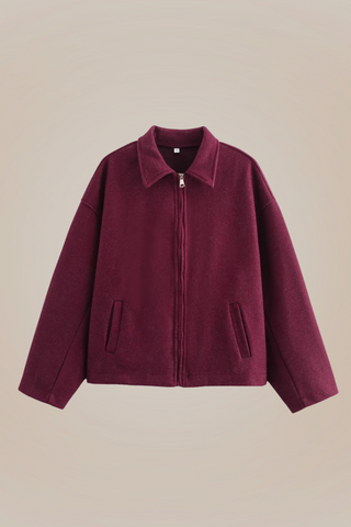 Samira | Veste rétro coupe ample