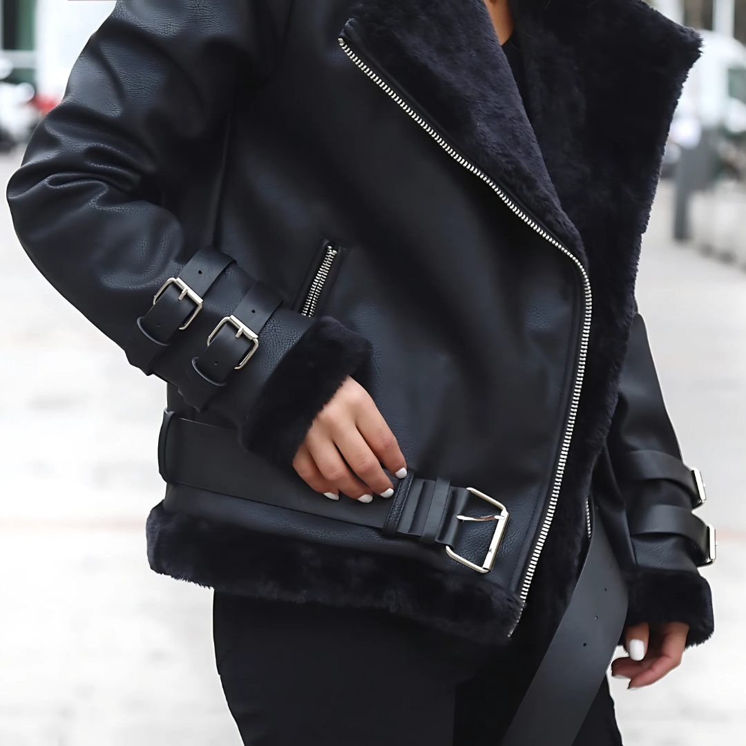 Elsa | Manteau en fausse fourrure