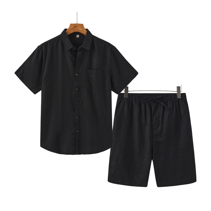 Arnaud | Combo Lin Pantalon Court