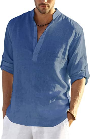 Bastien | Chemise en coton lin pour homme