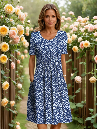 MARIANNE | ROBE ÉLÉGANTE AVEC COUVERTURE DU VENTRE