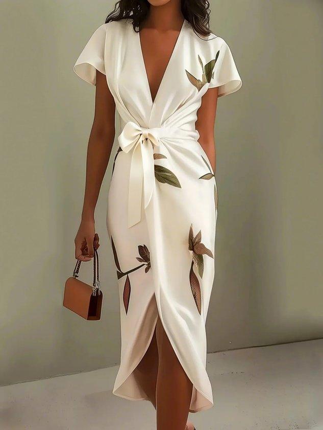 Camille | Robe Portefeuille Élégante