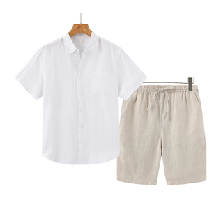 Arnaud | Combo Lin Pantalon Court