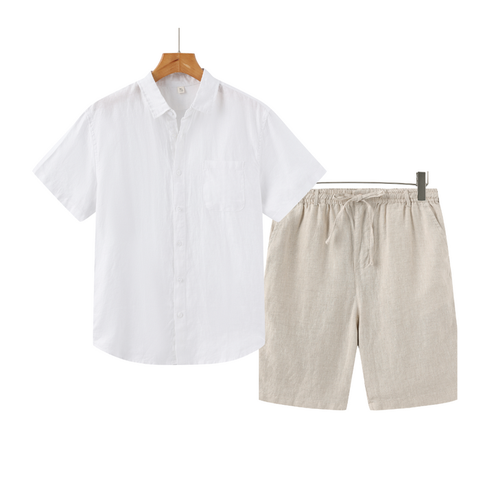 Arnaud | Combo Lin Pantalon Court