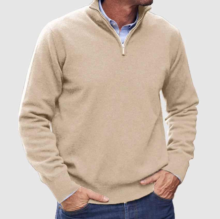 Julien | Pull avec zip pour homme