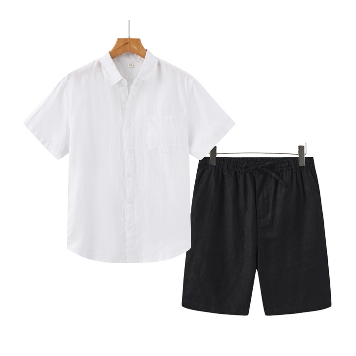 Arnaud | Combo Lin Pantalon Court