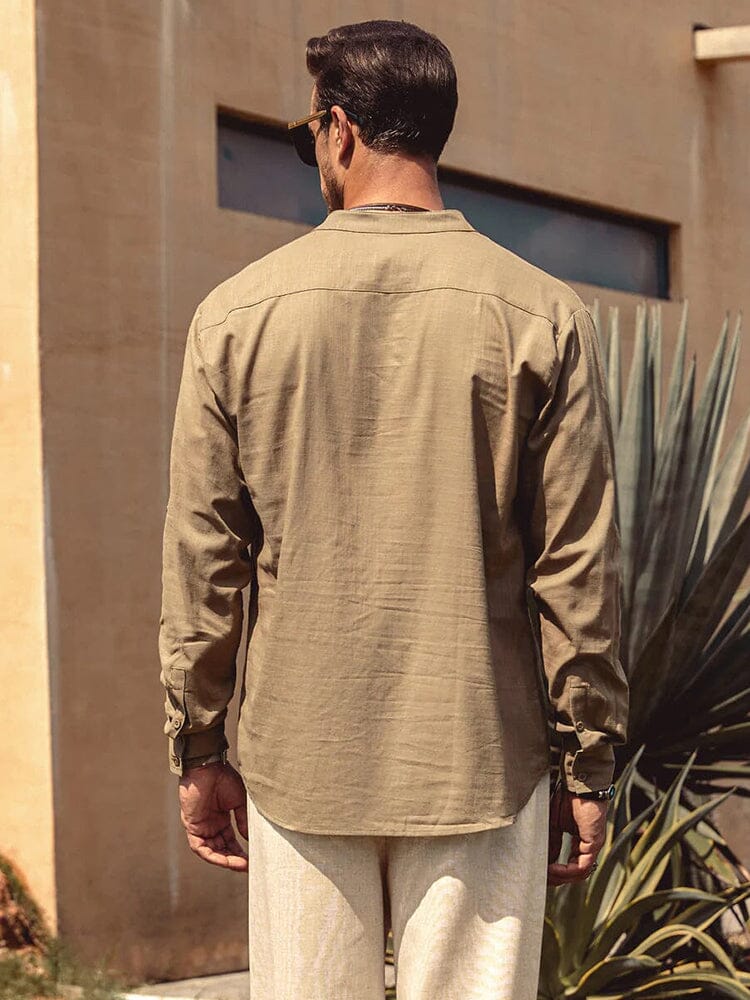 Bastien | Chemise en coton lin pour homme