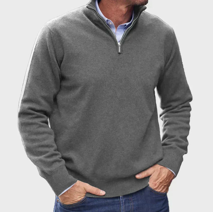 Julien | Pull avec zip pour homme