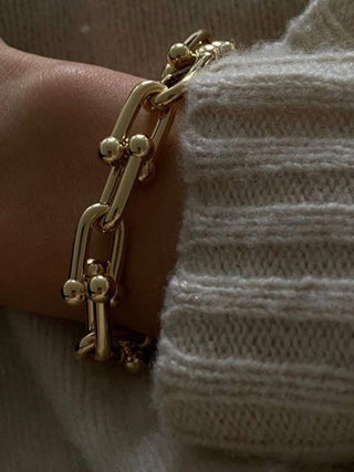 Diana | Bracelet plaqué or