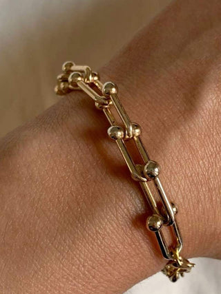 Diana | Bracelet plaqué or