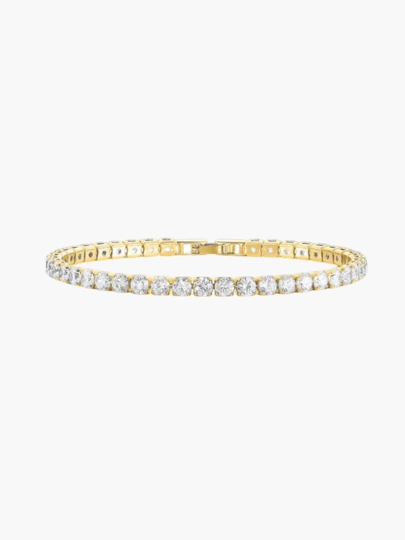 Bracelet Rivière plaqué or