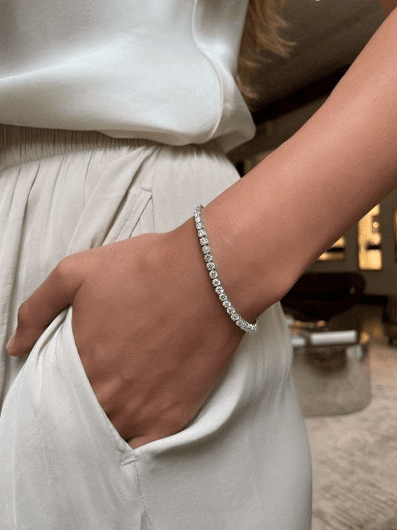 Bracelet Rivière plaqué or