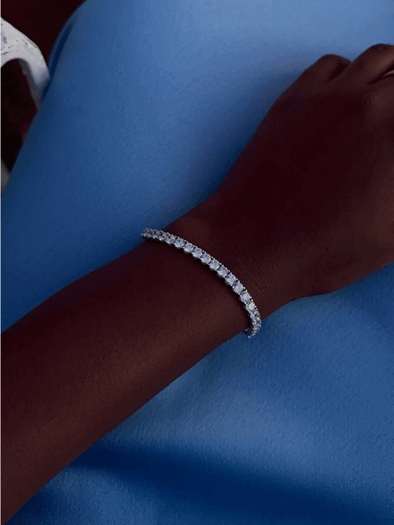 Bracelet Rivière plaqué or