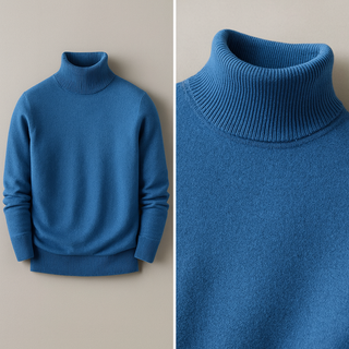 Kevin | Pull à col montant pour homme
