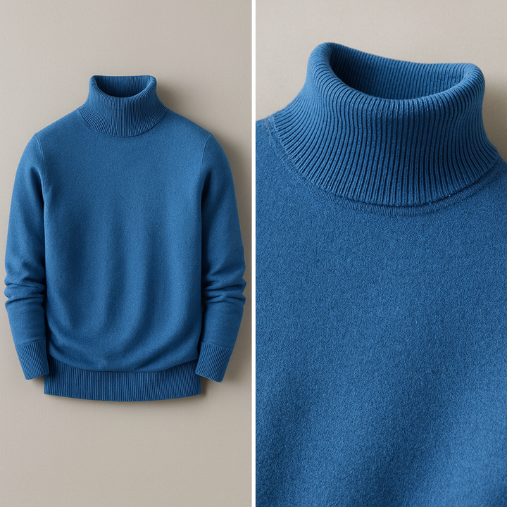 Kevin | Pull à col montant pour homme