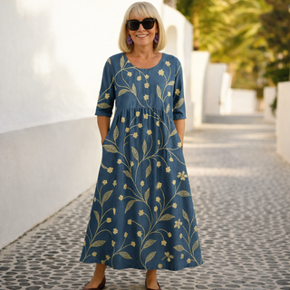 Lily | Robe Midi - Confort Sans Effort