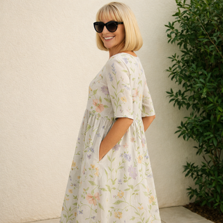 Lily | Robe Midi - Confort Sans Effort
