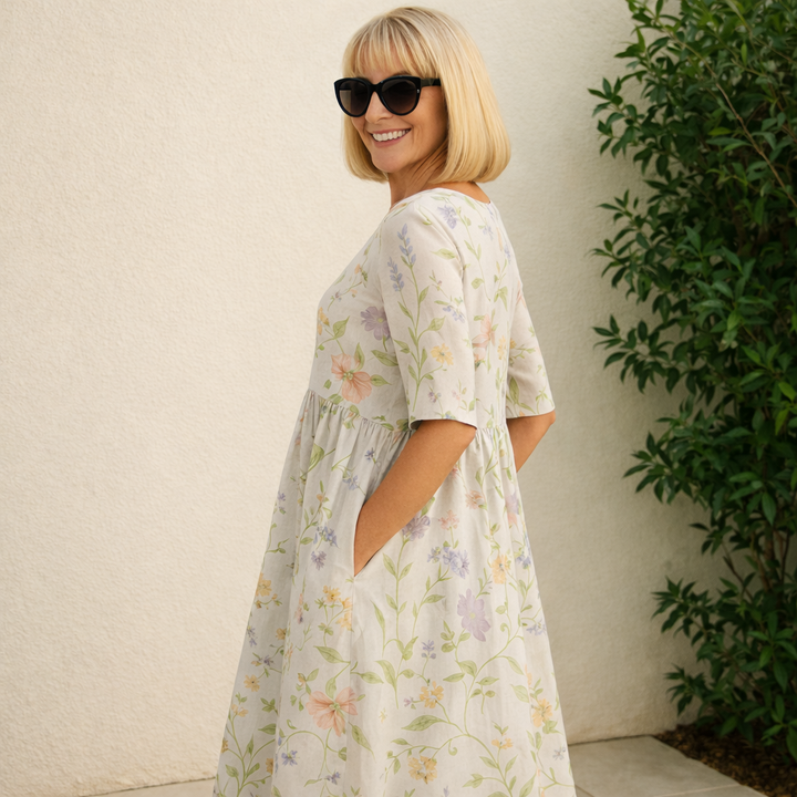Lily | Robe Midi - Confort Sans Effort