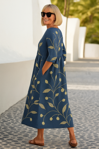 Lily | Robe Midi - Confort Sans Effort
