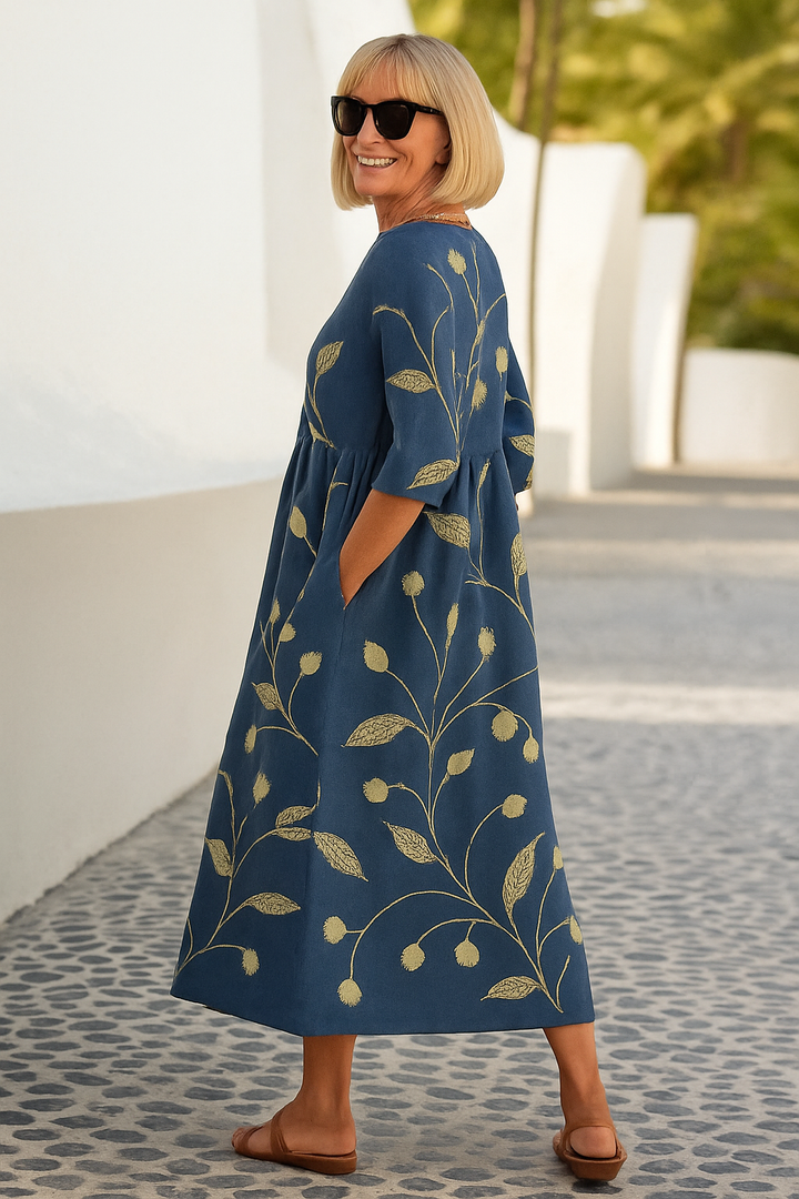 Lily | Robe Midi - Confort Sans Effort