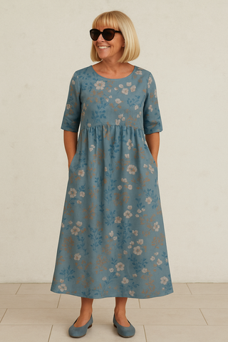 Lily | Robe Midi - Confort Sans Effort