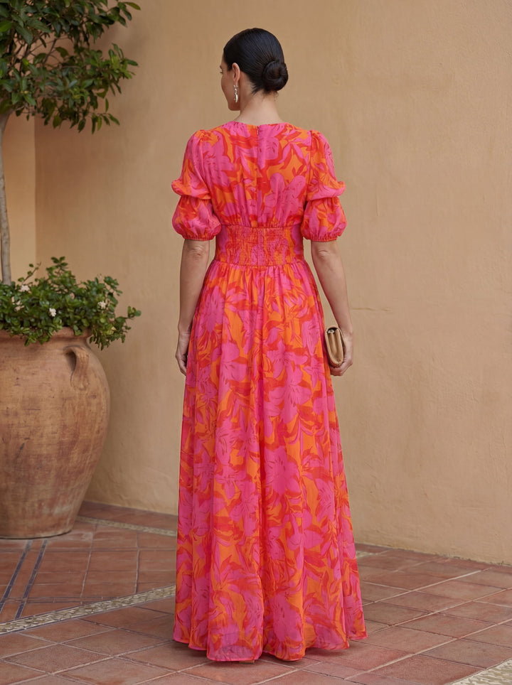 Isaline | Robe Maxi Fleurie