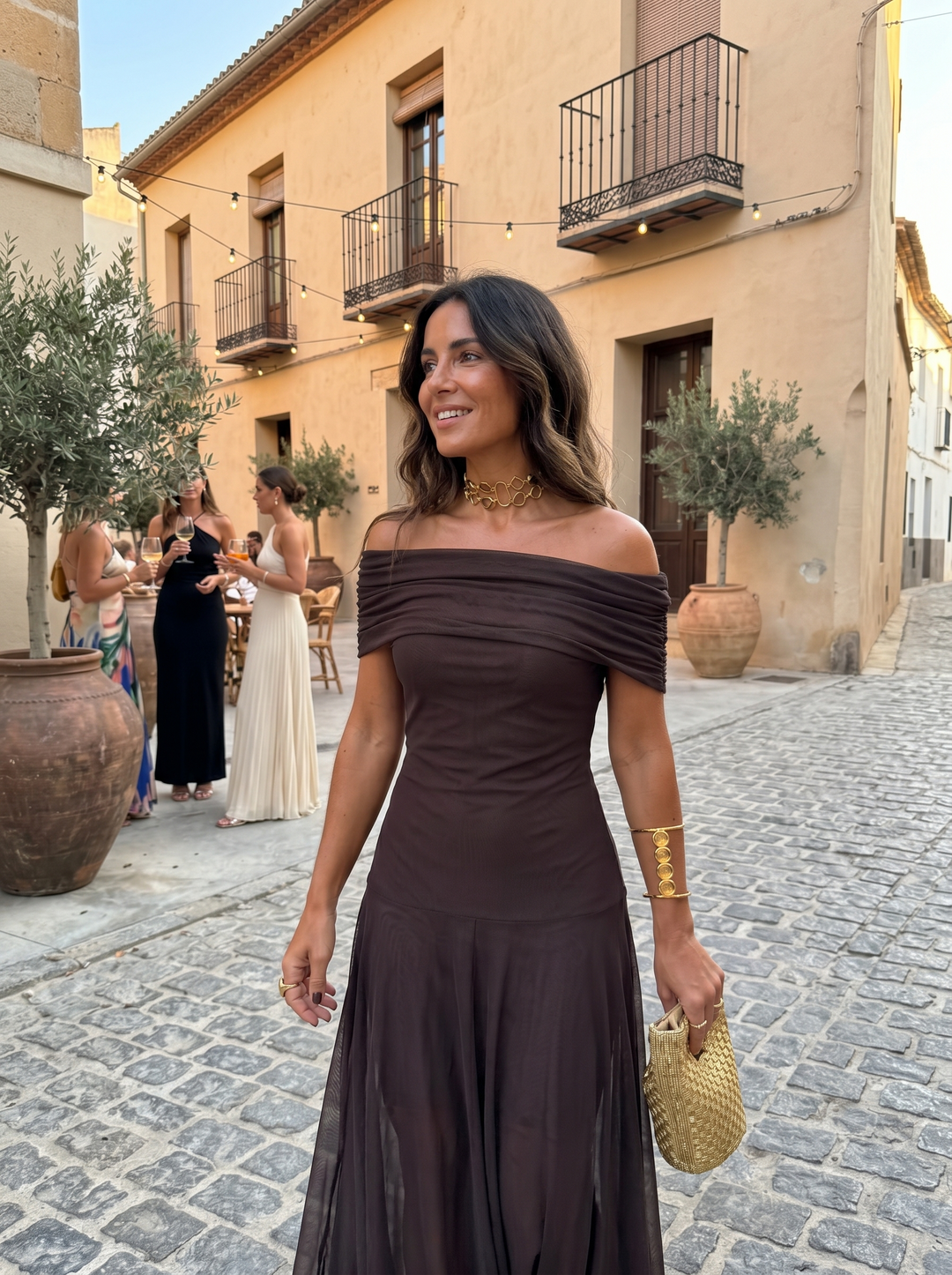 Sarah | Robe Maxi Élégante et Épurée