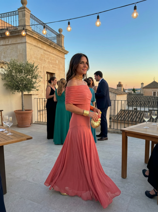 Sarah | Robe Maxi Élégante et Épurée