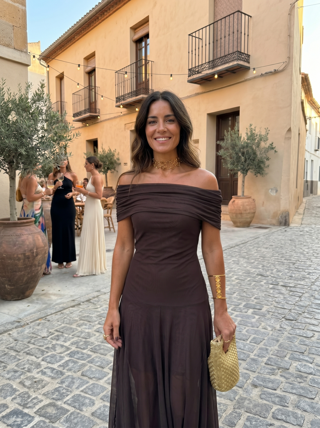 Sarah | Robe Maxi Élégante et Épurée